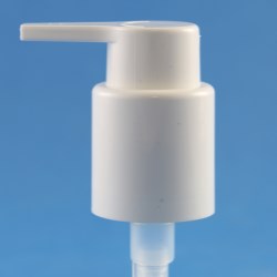 24mm 410 White Smooth Lock Up Treatment Pump, 0.5ml Output